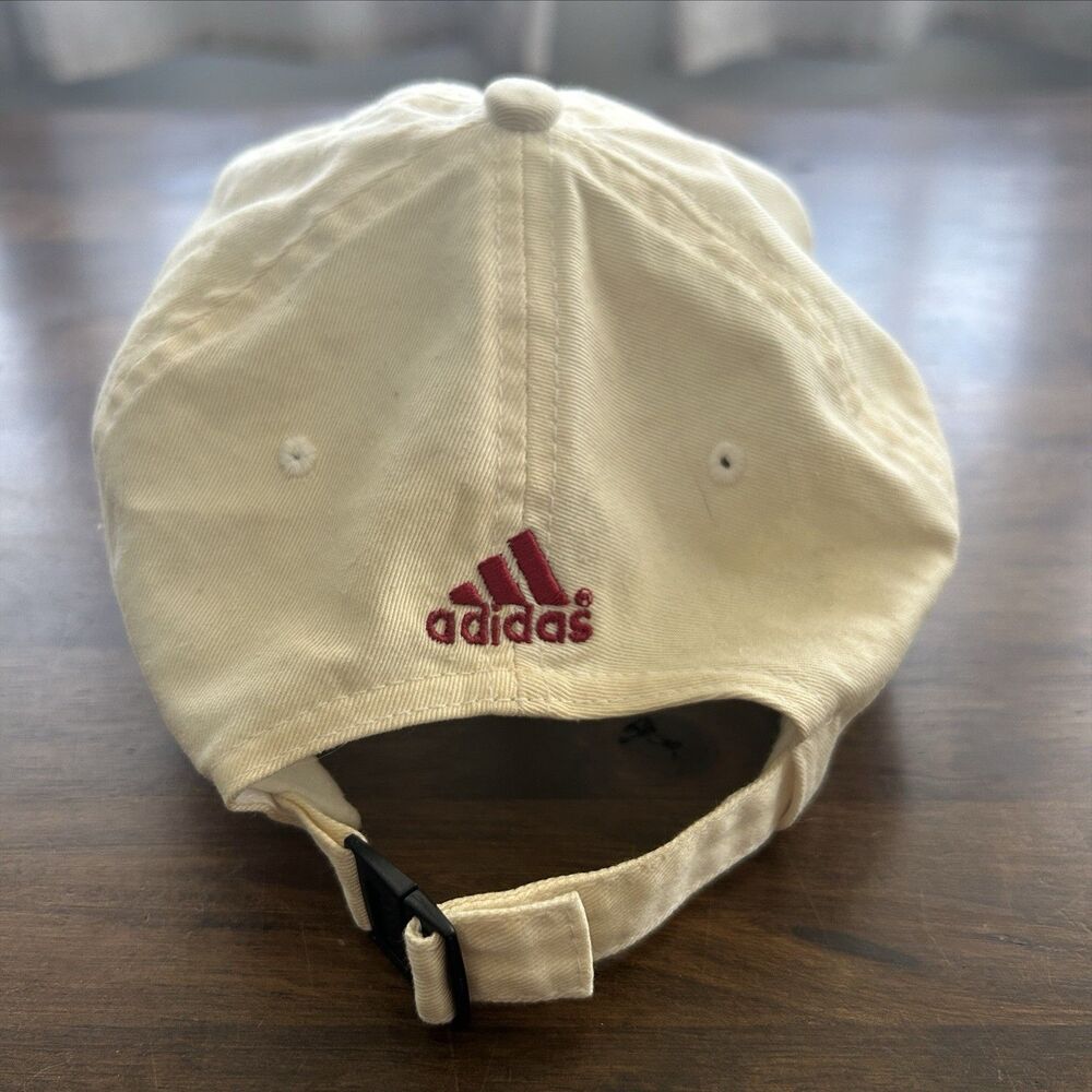 Vintage FIFA Womens World Cup USA 1999 Hat Adidas Rare Cap Tan Yellow - Picture 2 of 2